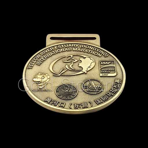 Наградная медаль из бронзы